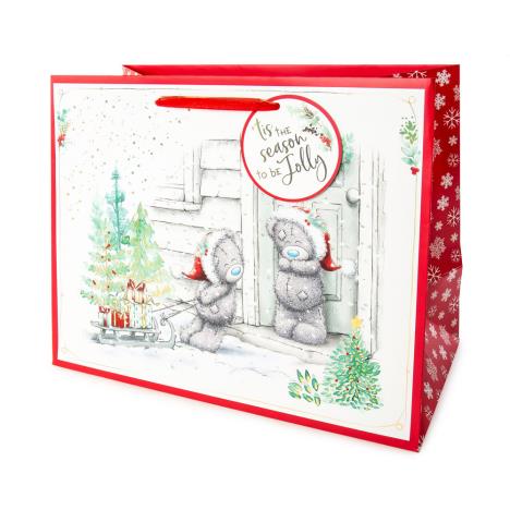 Tis The Season Large Me to You Bear Christmas Gift Bag £3.00